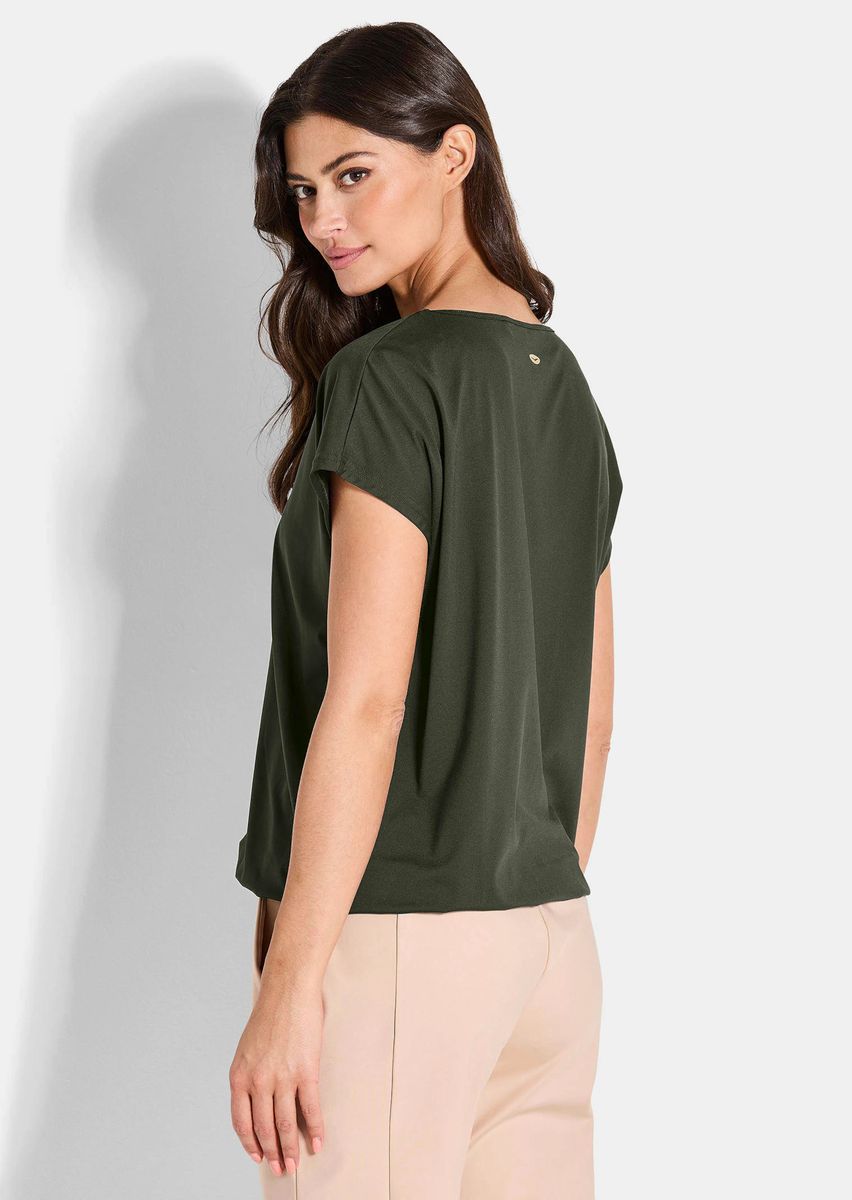 Funktions-T-Shirt mit Saumbund