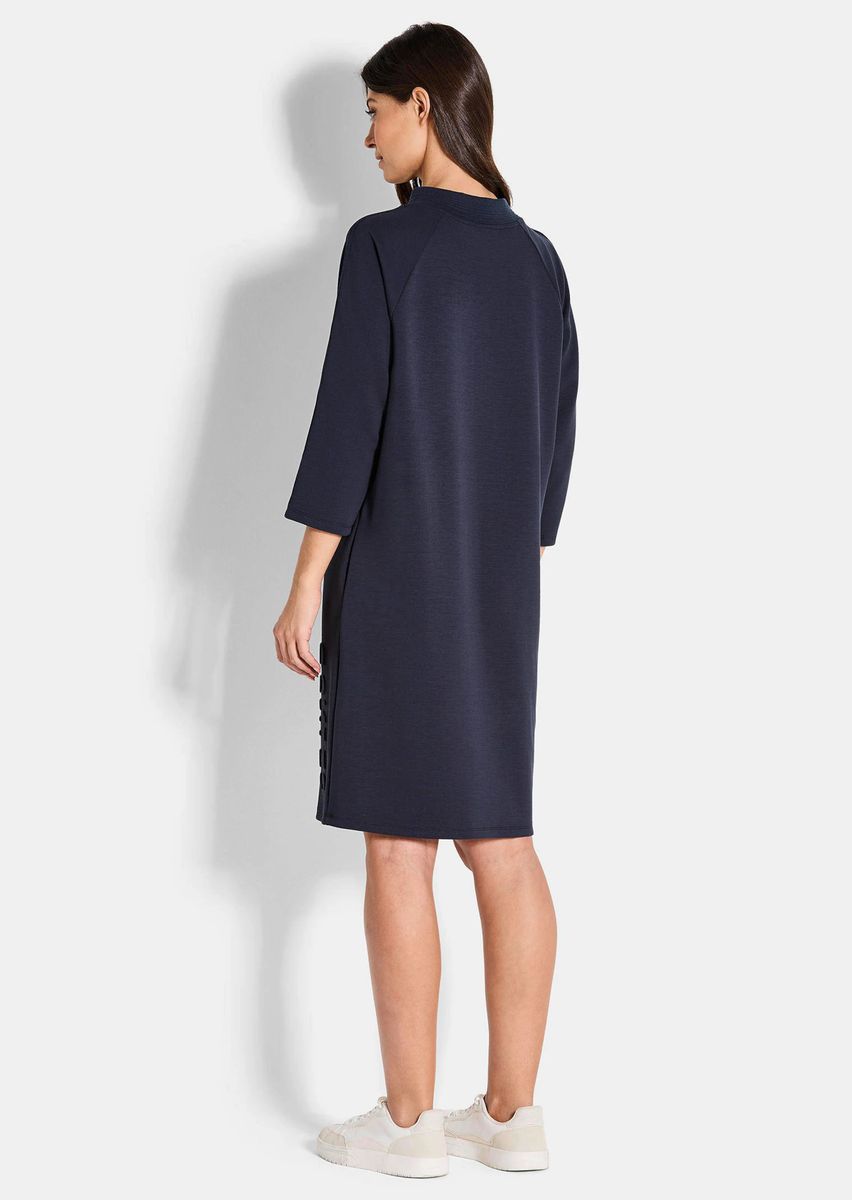 Sportliches Jerseykleid in geradem Schnitt