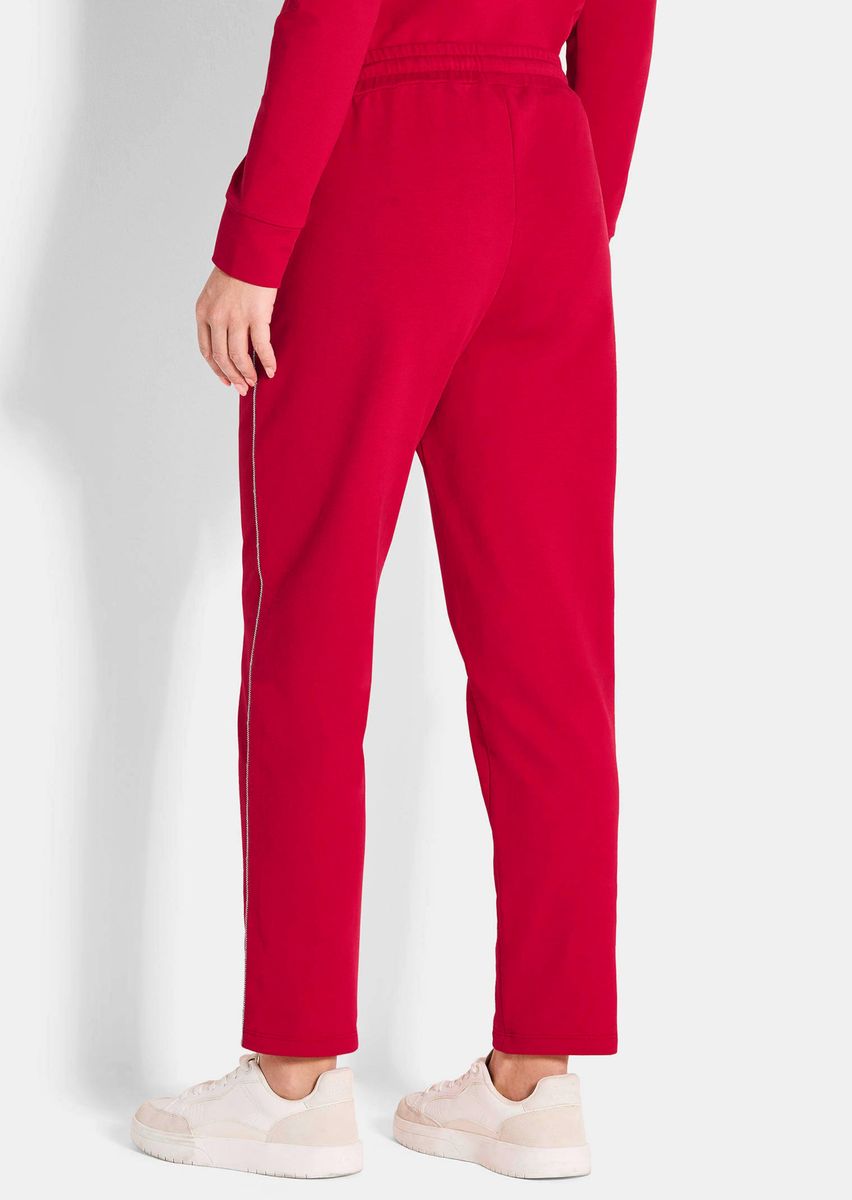 Jersey-Jogginghose mit geradem Bein