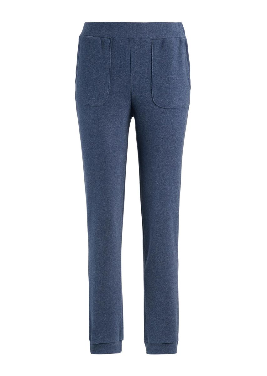 Flauschige Feinstrick-Jogginghose mit Taschen