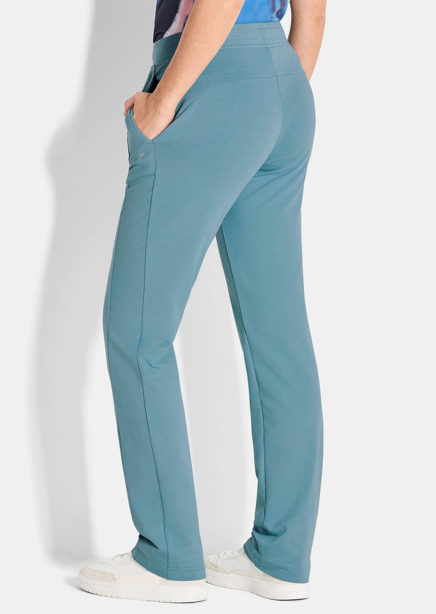 Gerade geschnittene elastische Freizeithose