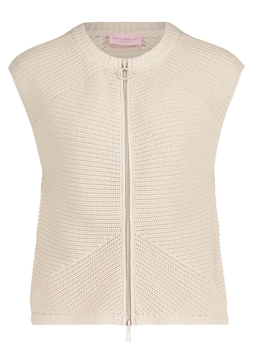 BETTY BARCLAY Strickjacke, für Damen, beige, 36