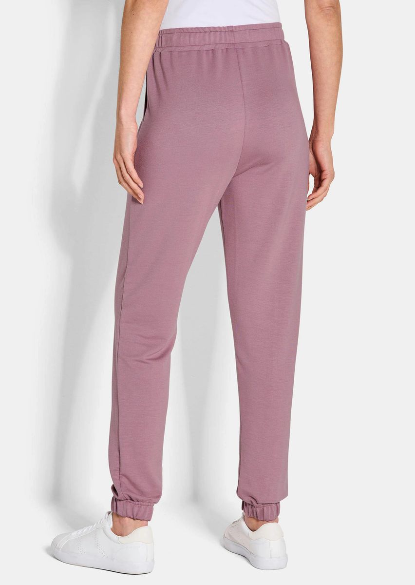 Lässige Jersey-Jogginghose mit Bündchen