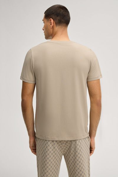 Klassisches Lounge-T-Shirt mit Rundhalsausschnitt