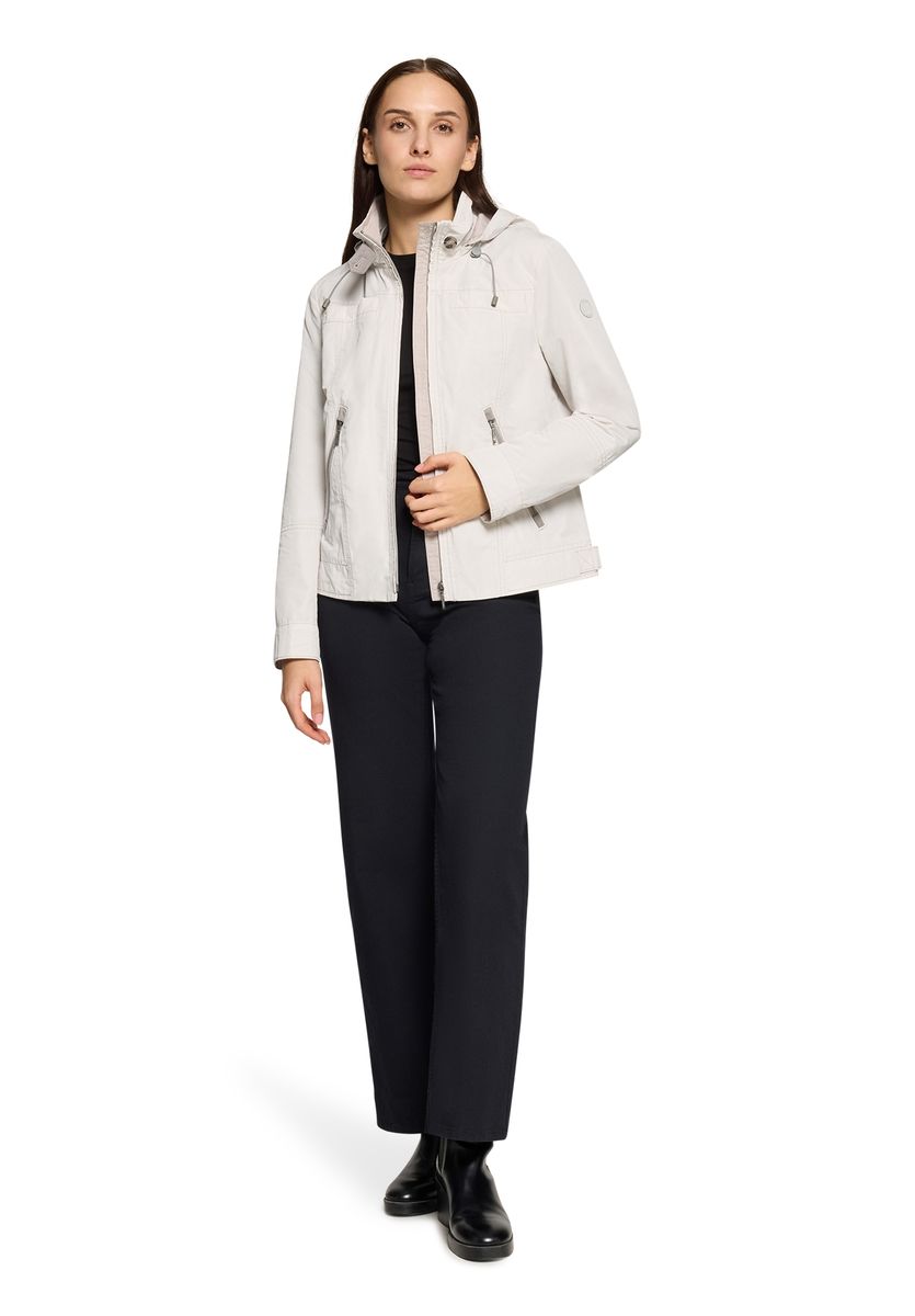 GIL BRET Sommerjacke mit abnehmbarer Kapuze, grau, 36