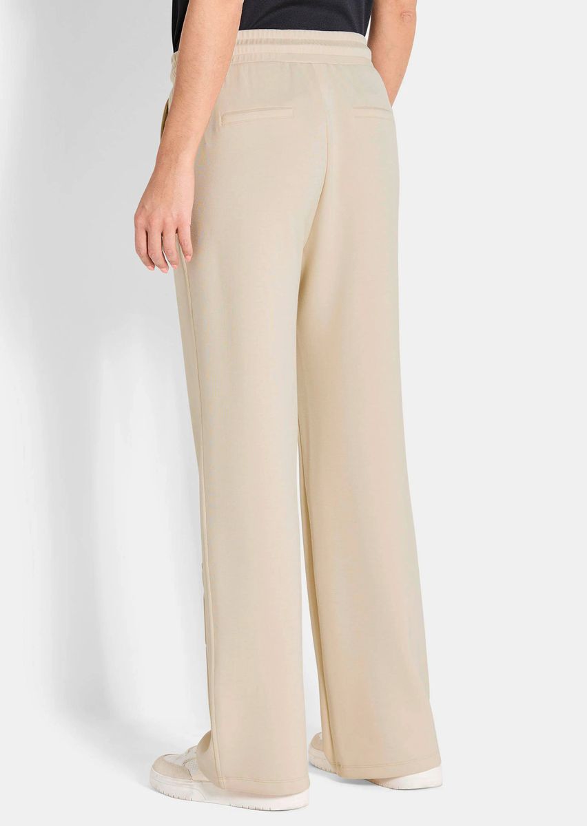 Gerade Viskose-Jersey Hose