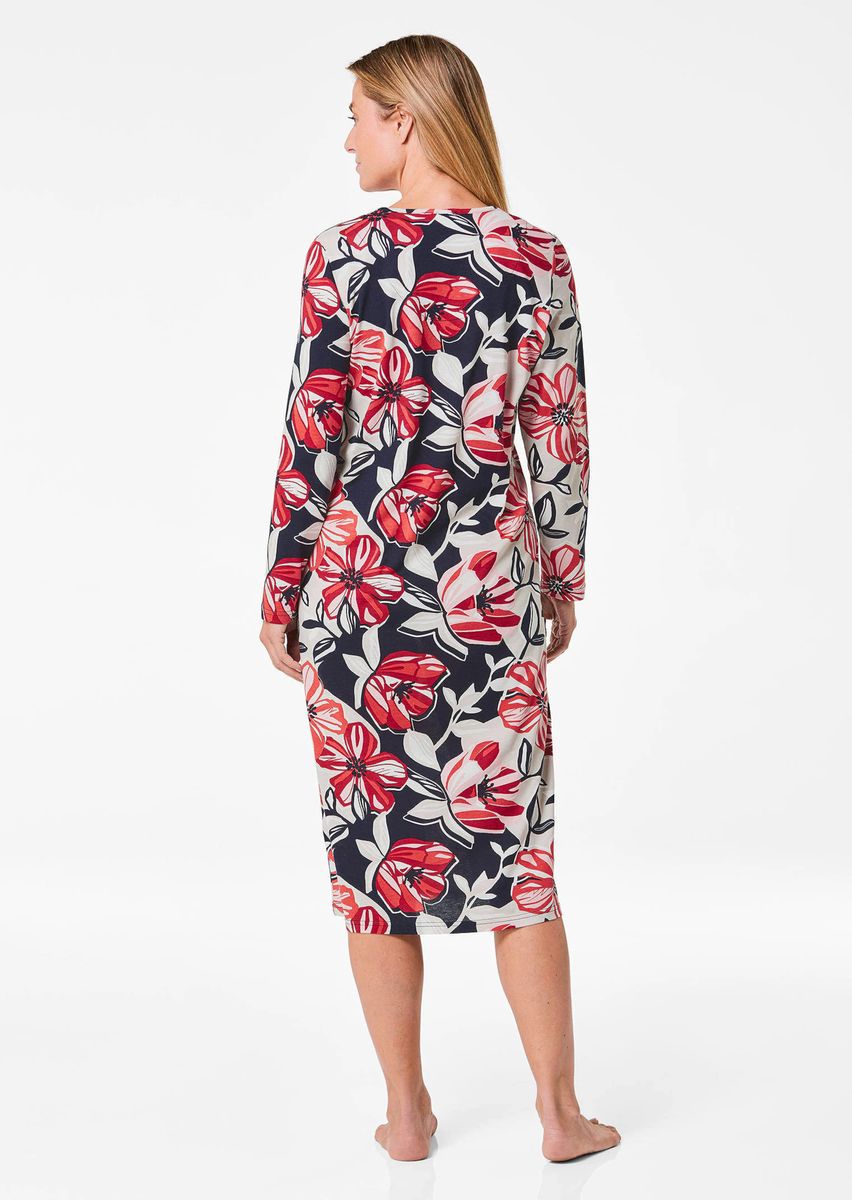 Nachthemd mit floralem Print
