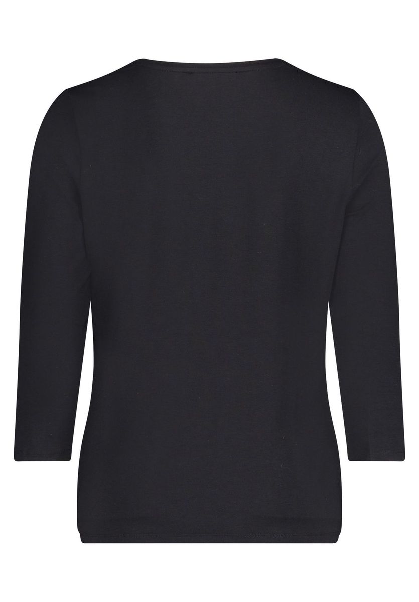 Elegantes Basic Shirt mit Dreiviertelärmeln