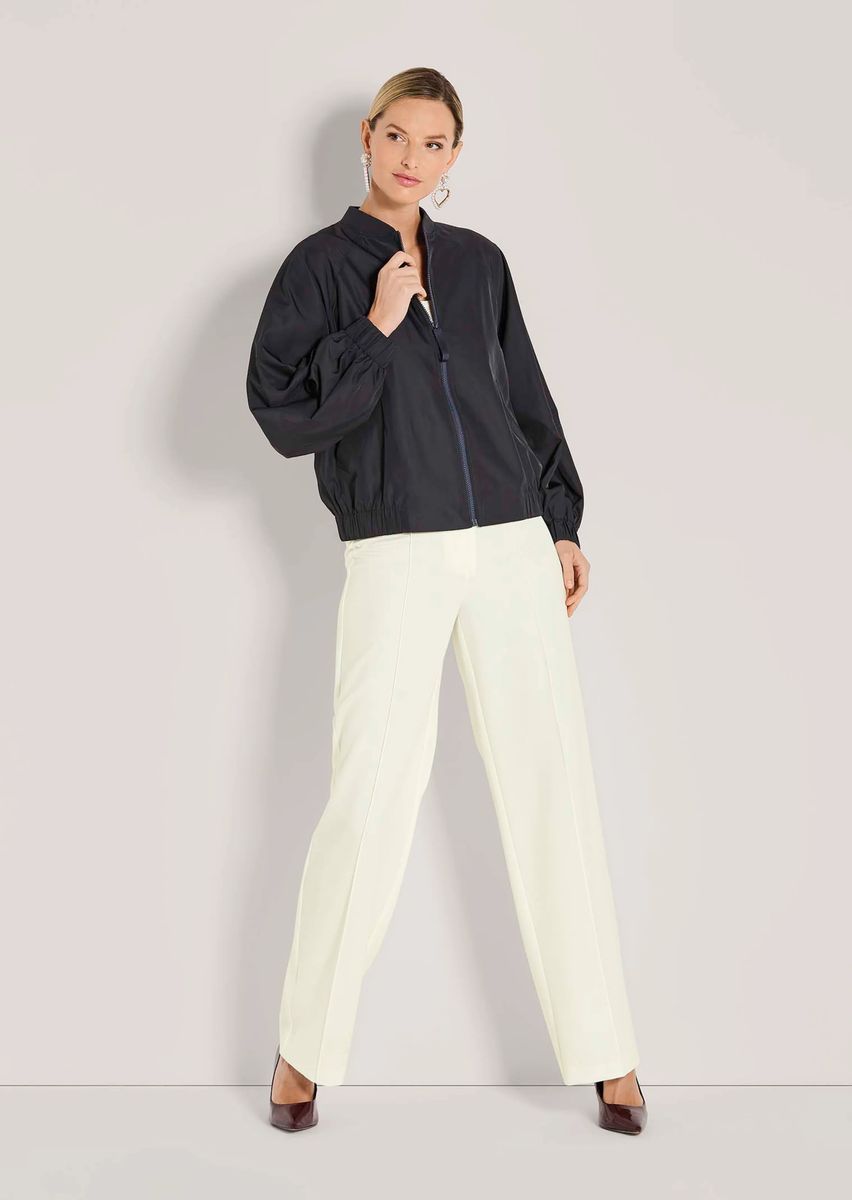 Sportiv-eleganter Zip-Blouson
