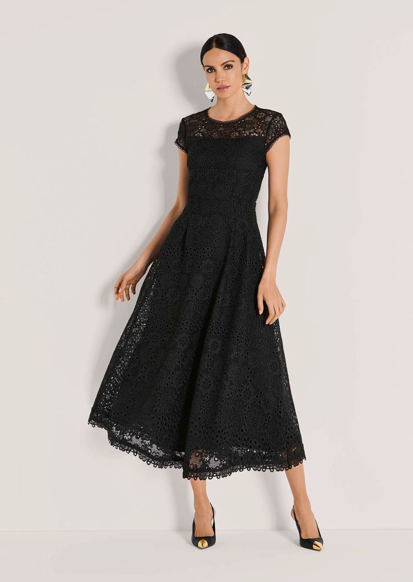 Elegantes Midikleid aus Spitze