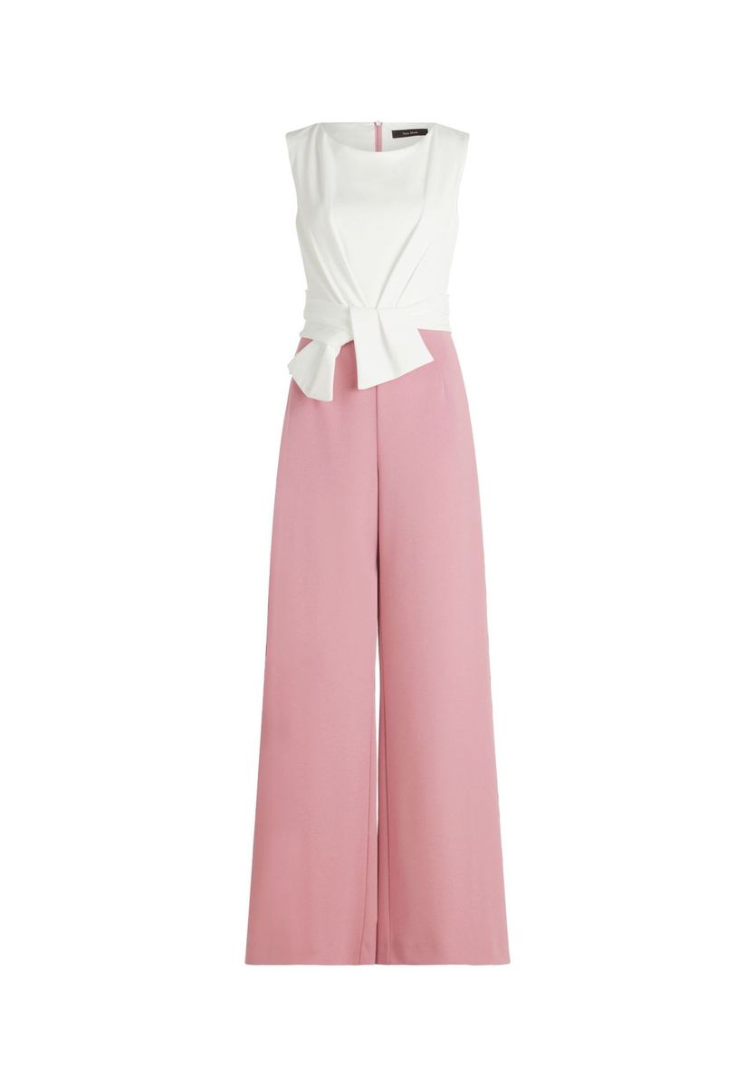 Eleganter ärmelloser Jumpsuit mit weitem Bein