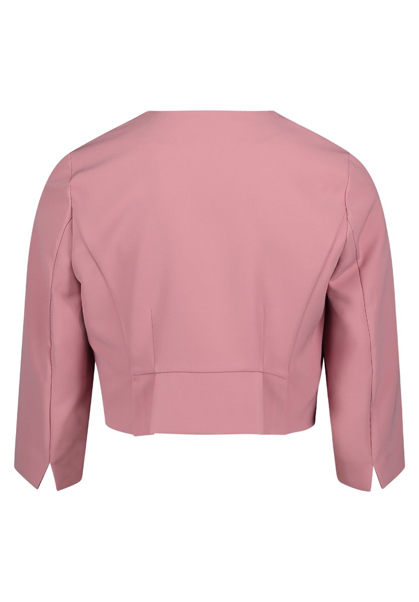Kurze Bolero Jacke mit offener Vorderseite