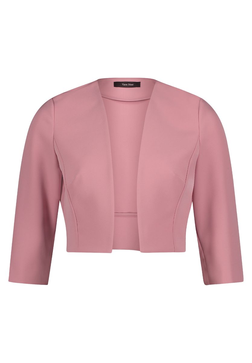 Kurze Bolero Jacke mit offener Vorderseite