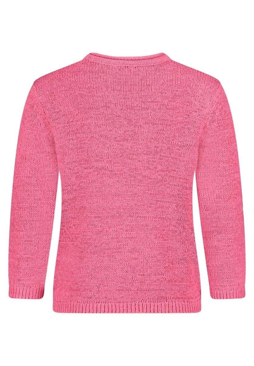 Klassischer Strickpullover mit Rundhalsausschnitt