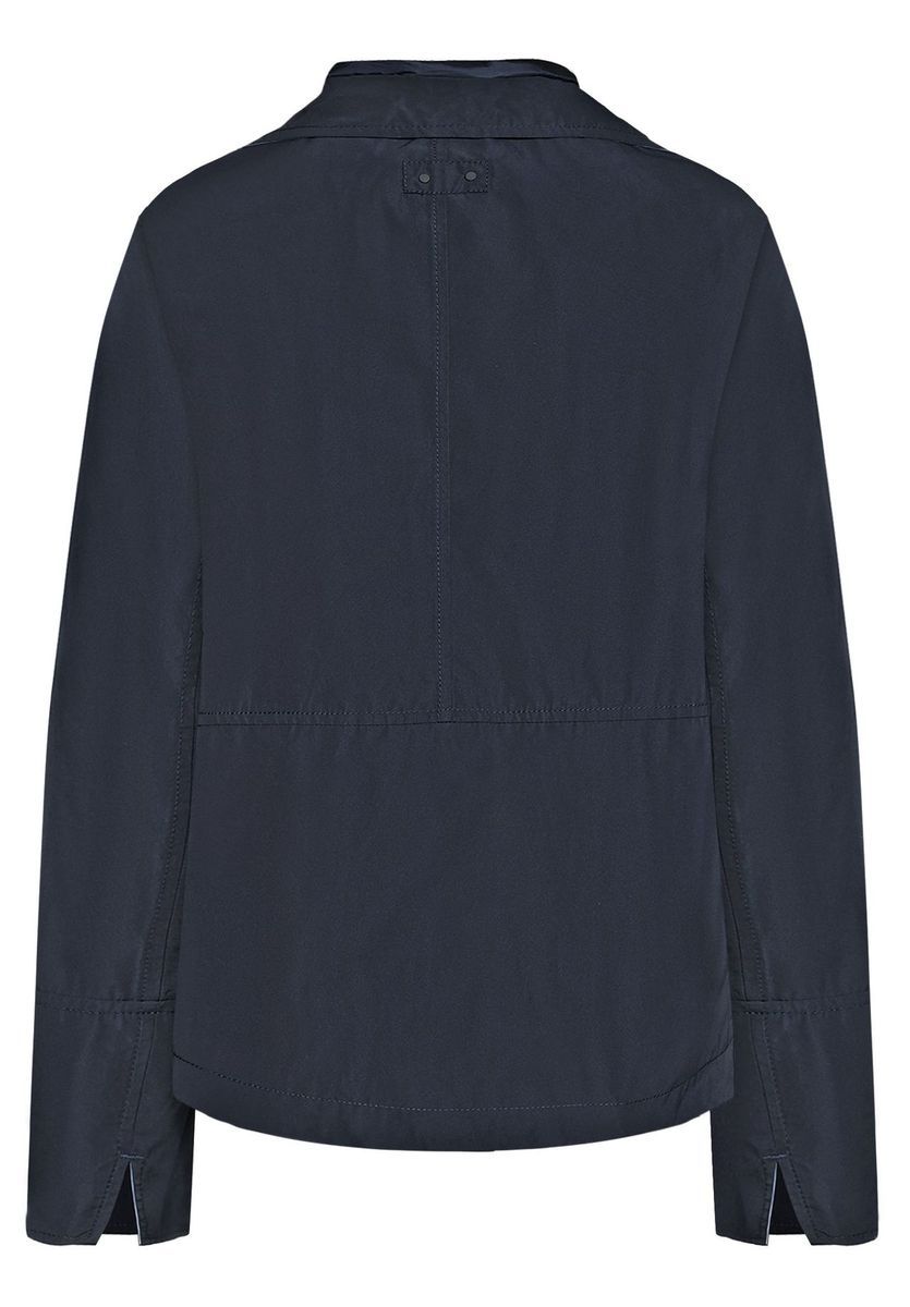 Taillierte Freizeitjacke mit gestepptem Einsatz