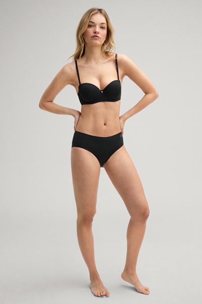 Bogner Seamless Hipster Sensation Schwarzer Slip mit Logo-Detail