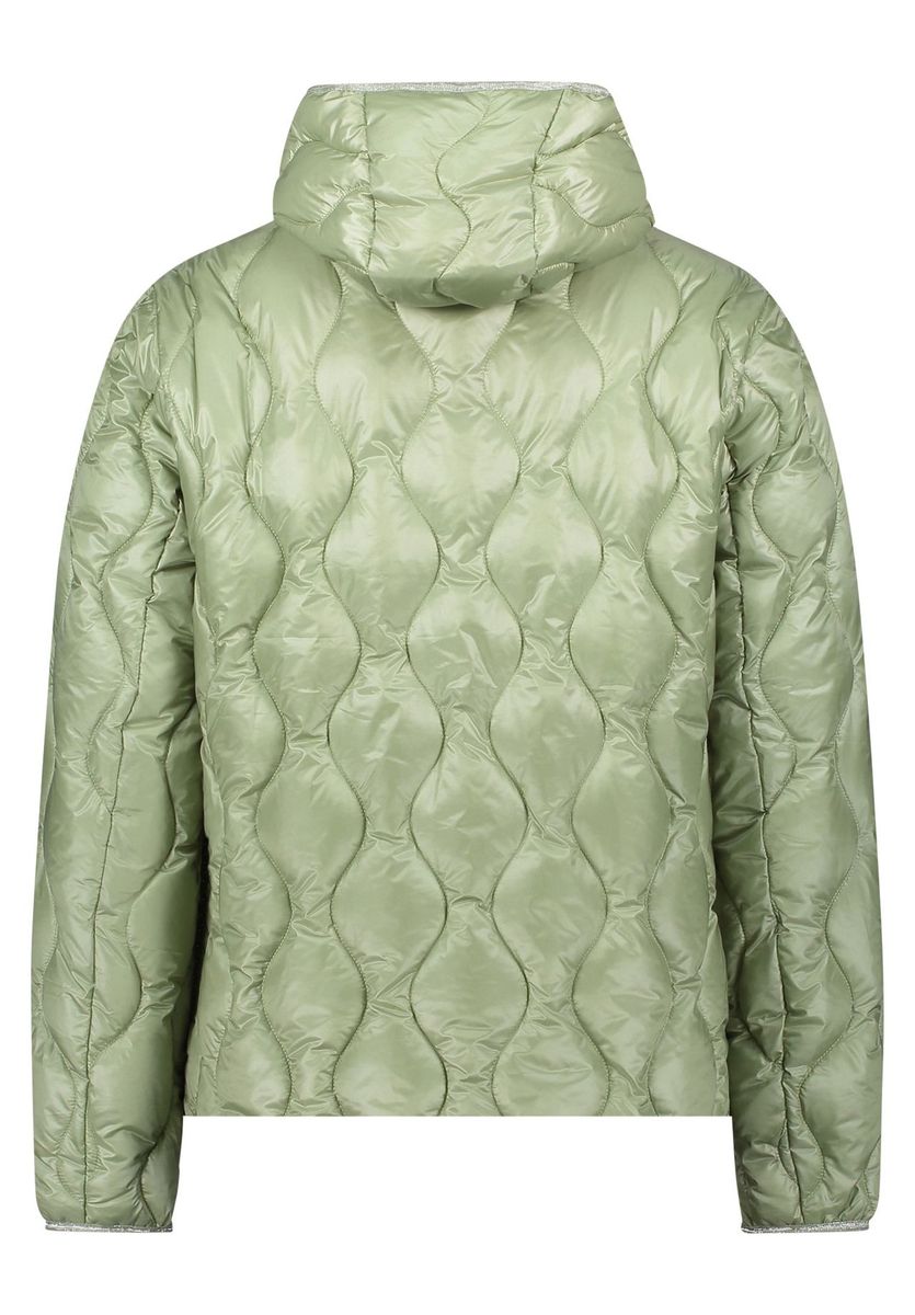 Gesteppte leichte Pufferjacke mit Kapuze