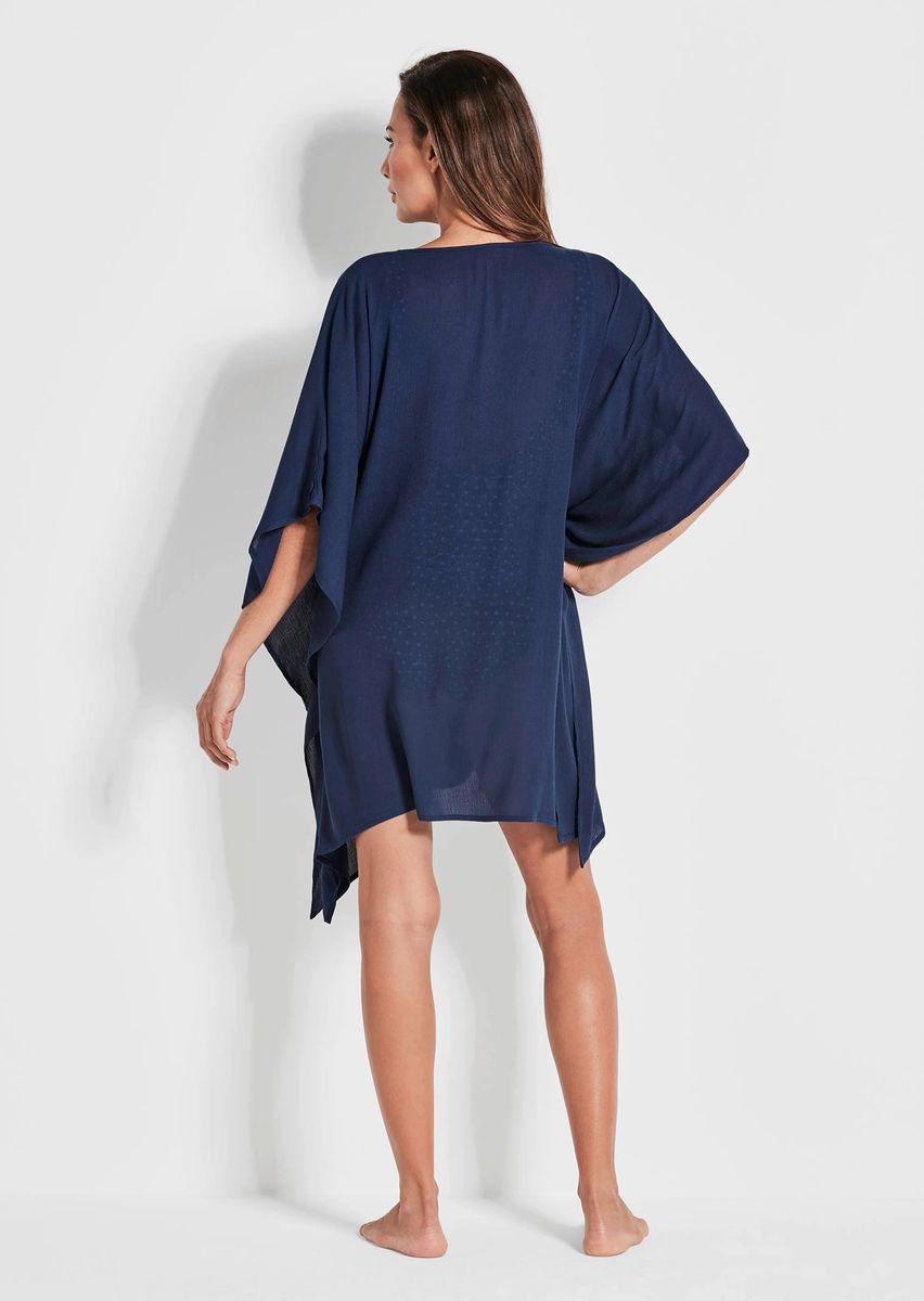 Leichte Strandbluse im Kaftan-Stil