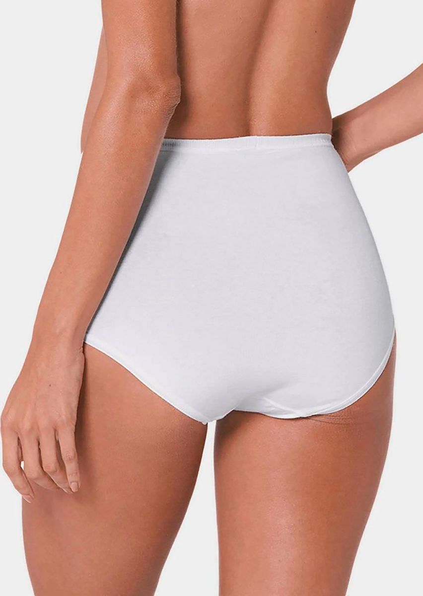 Nahtloser Taillenslip aus Baumwollmix