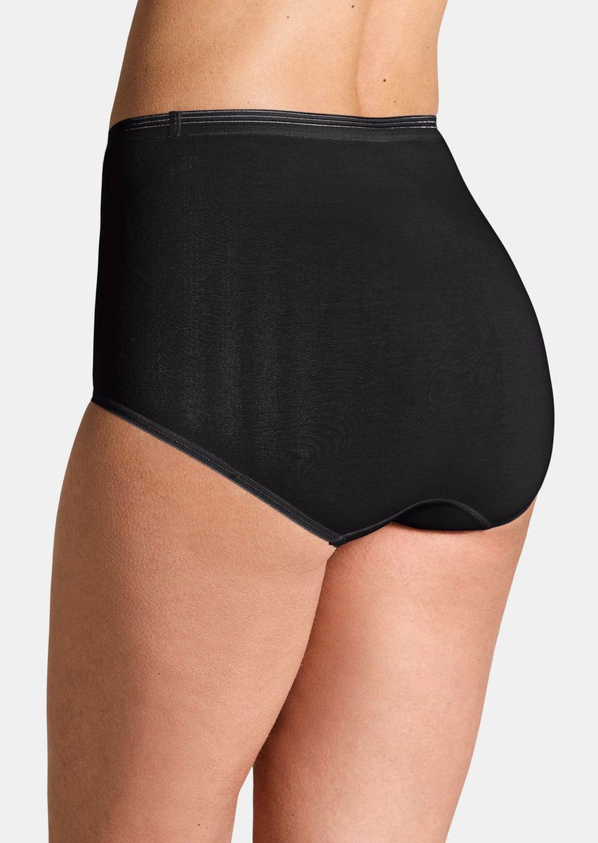 Weiche Hochbund-Slips mit Nahtlos-Optik