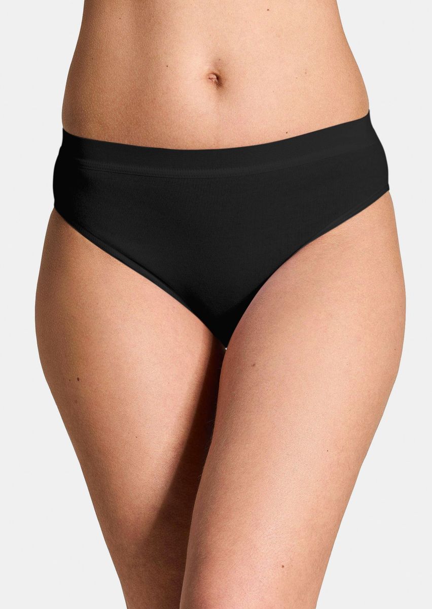 Hochgeschnittene Feinripp Jazzpants