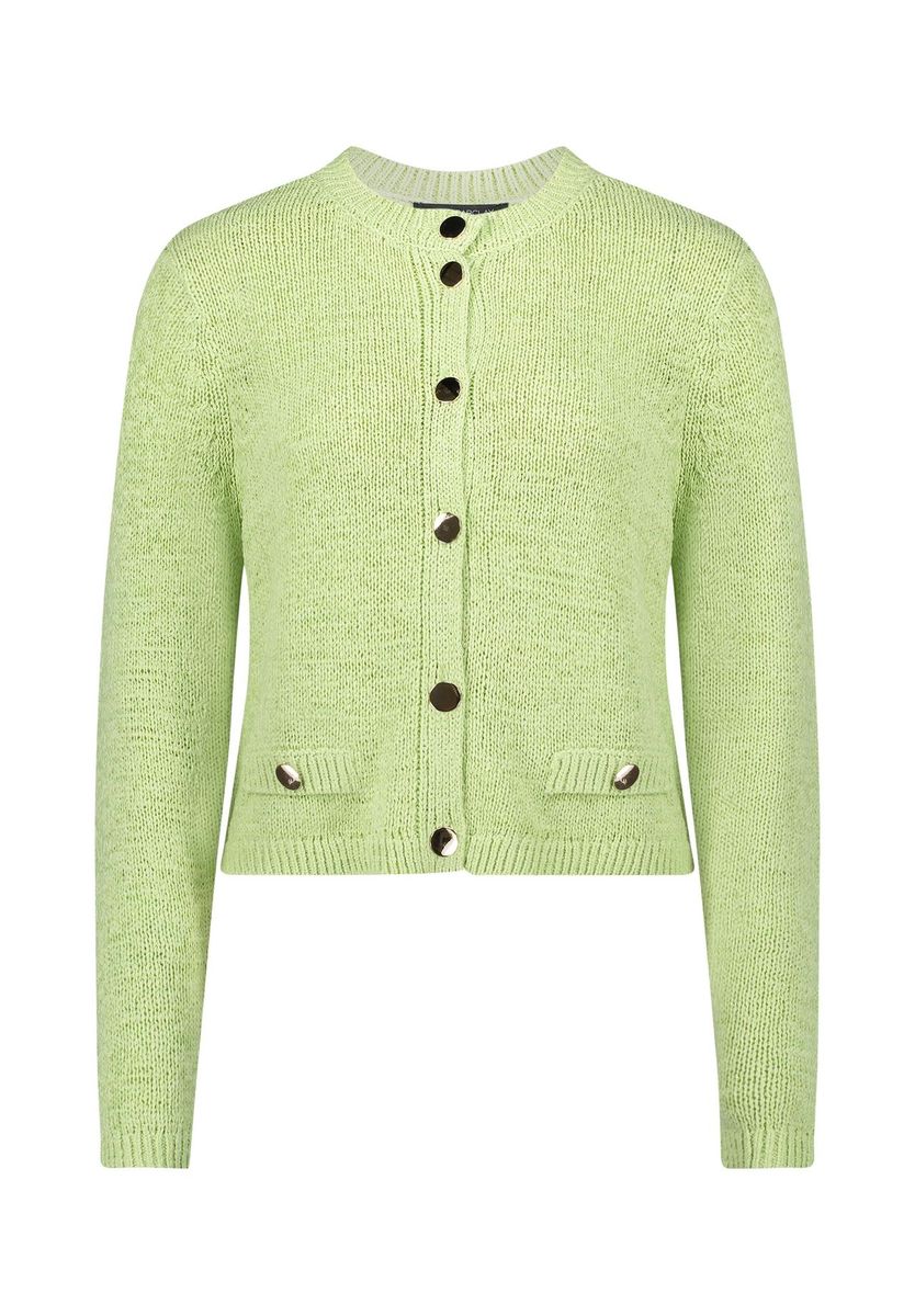 Klassische Strickjacke mit Taschen