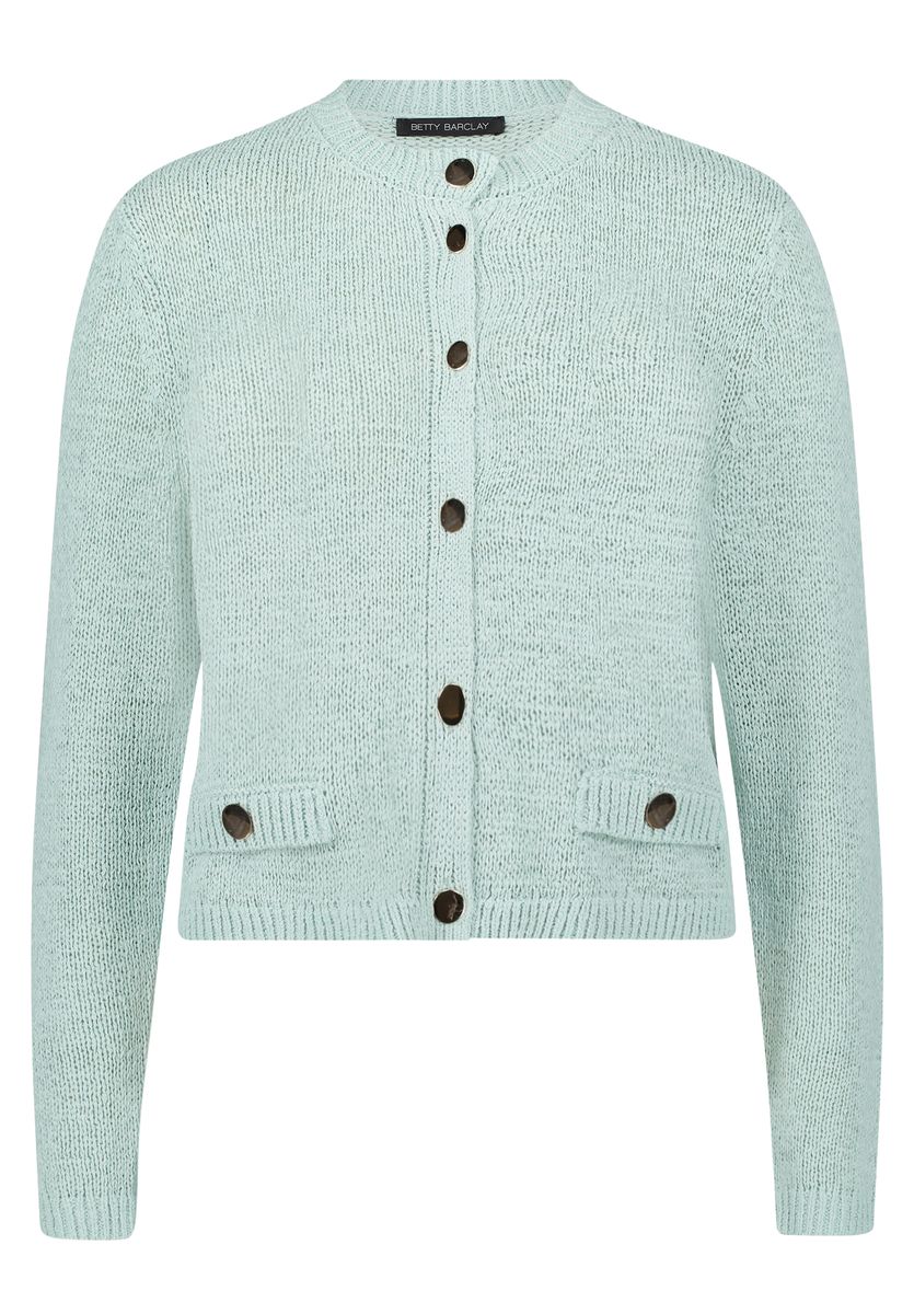 Klassische Strickjacke mit Taschen