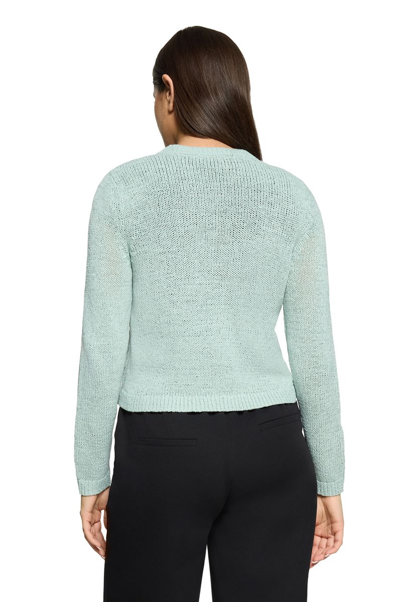 Klassische Strickjacke mit Taschen