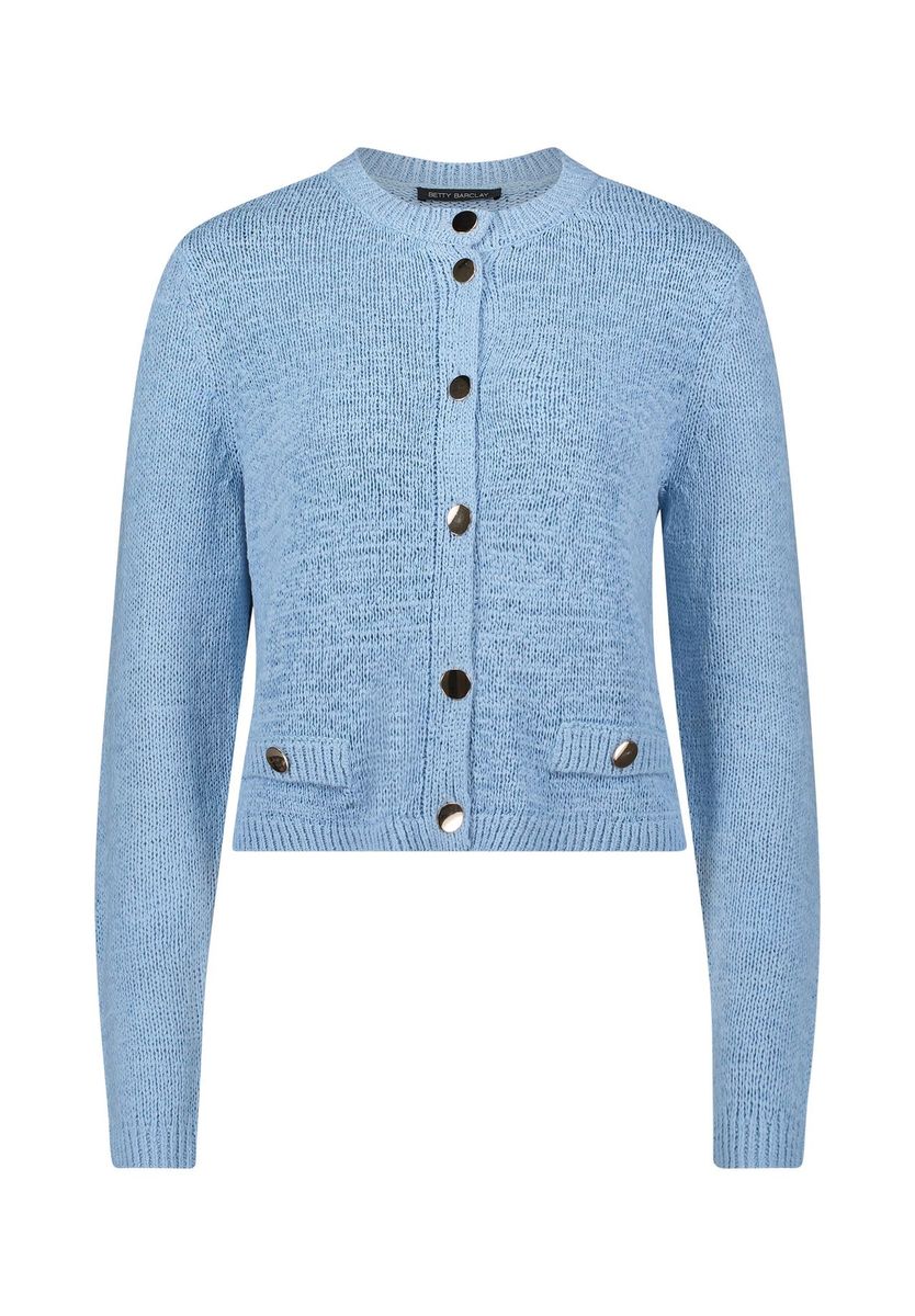 Klassische Strickjacke mit Taschen