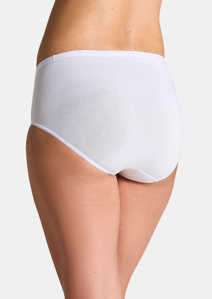 Hoch geschnittene Baumwoll-Mix Slips