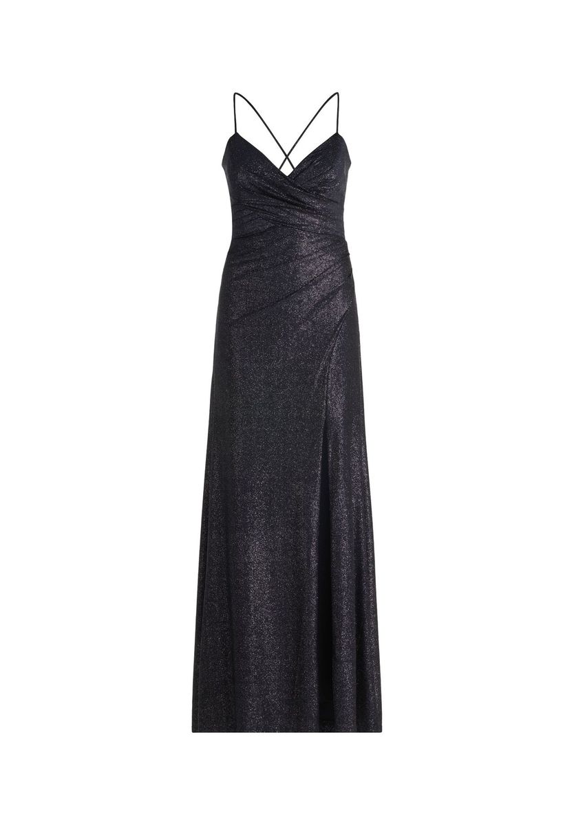 Elegantes Glitzer-Maxi-Abendkleid