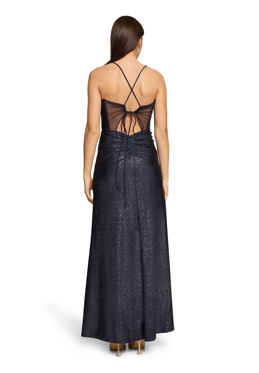 Elegantes Glitzer-Maxi-Abendkleid