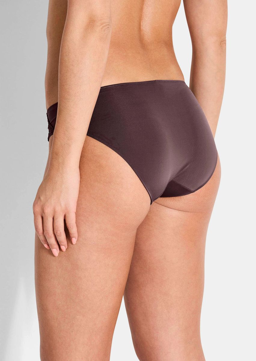 Hüftslip mit femininer Spitze