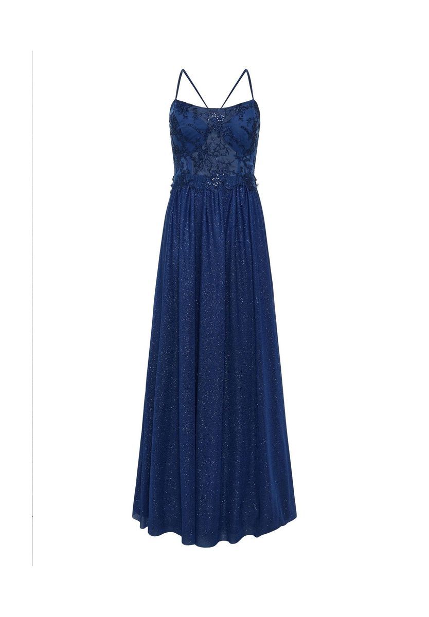 Elegantes ärmelloses Maxi-Abendkleid