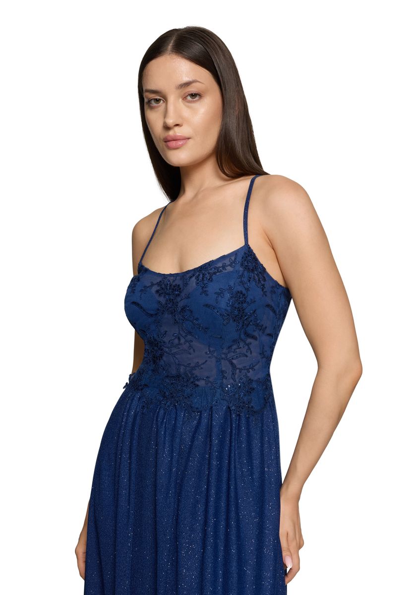 Elegantes ärmelloses Maxi-Abendkleid