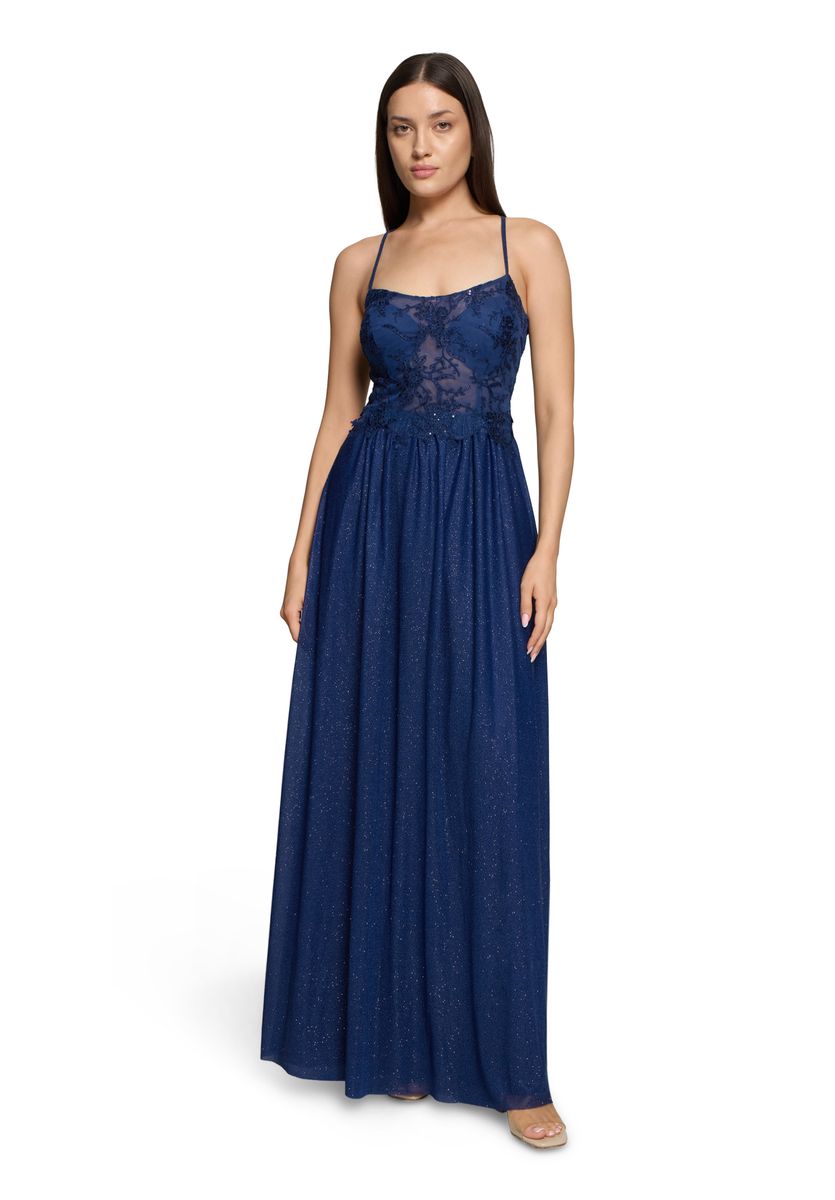 Elegantes ärmelloses Maxi-Abendkleid