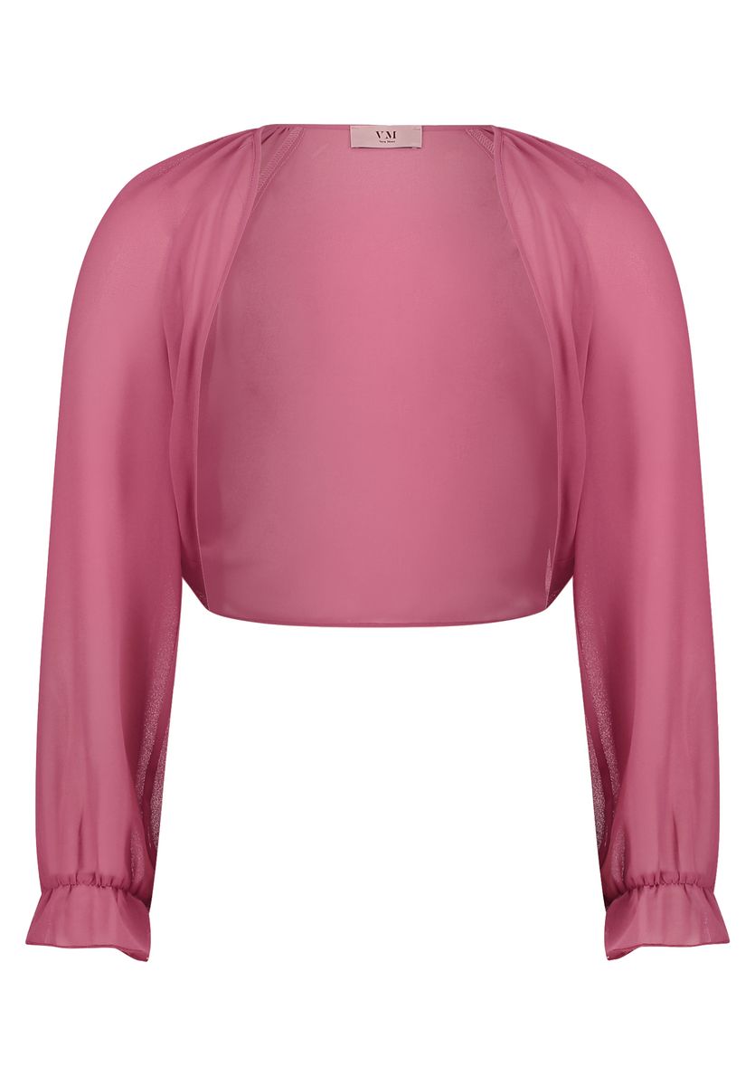 Hauchzarter Chiffon-Bolero mit Raglanärmeln