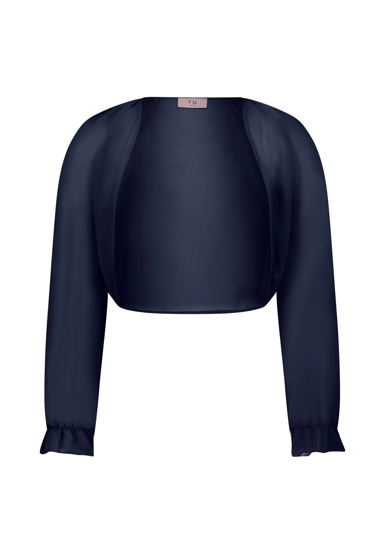 Elegantes Chiffon-Bolero mit Raglanärmeln