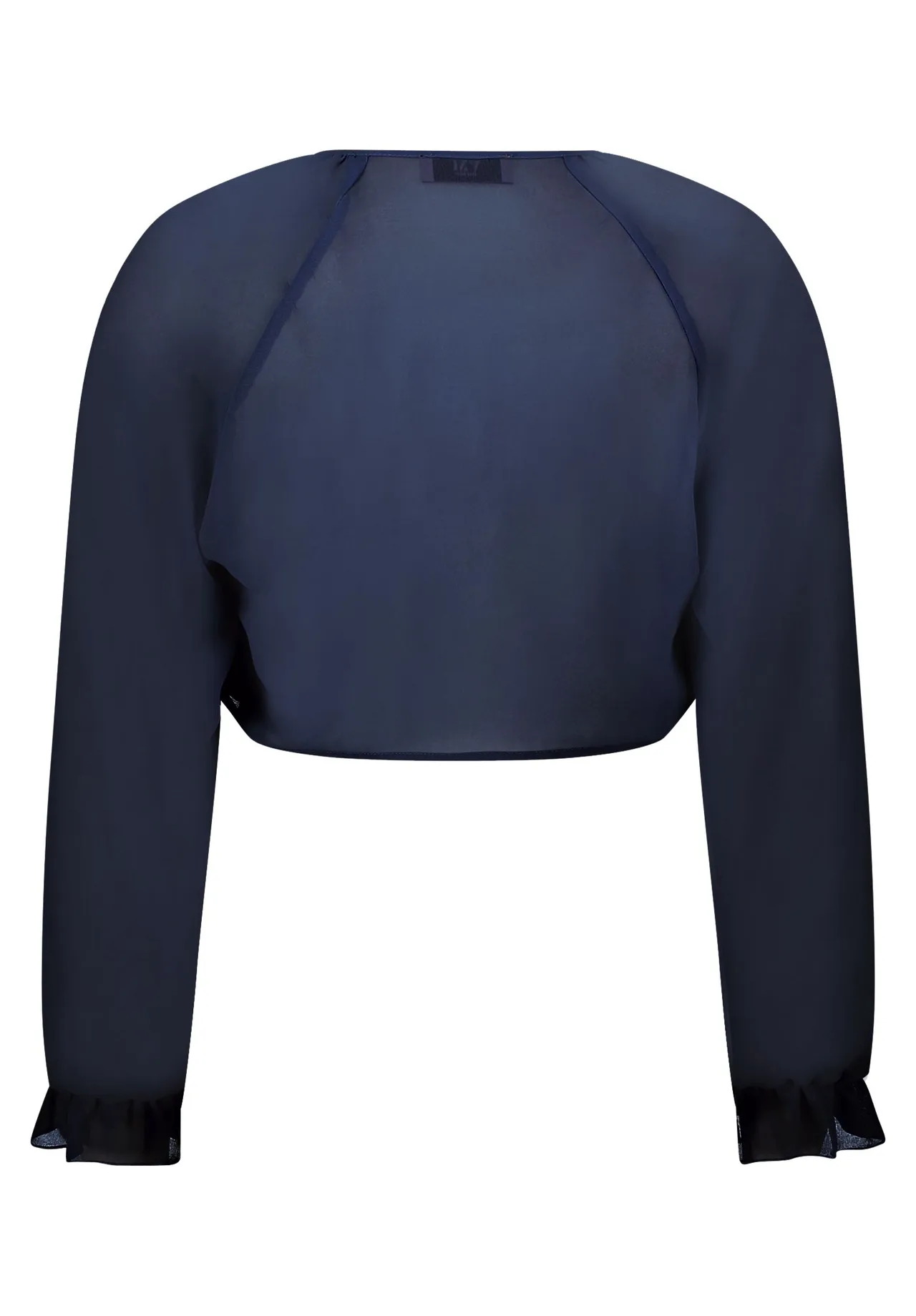 Elegantes Chiffon-Bolero mit Raglanärmeln