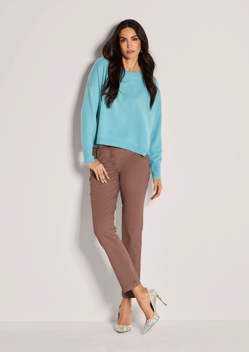 Schlanke Five-Pocket-Hose mit Stretch