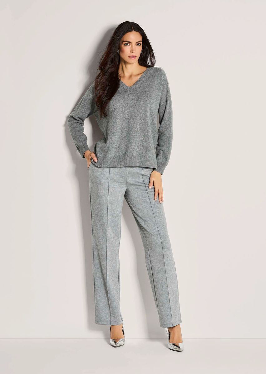 V-Ausschnitt Pullover aus Kaschmir