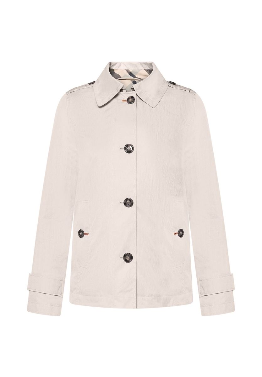 Beige, Kurzjacke mit Kragen