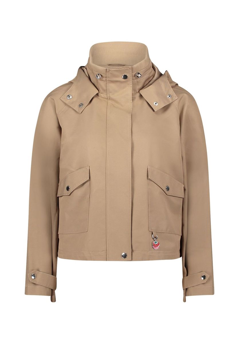 Lässige Oversized Jacke mit Kapuze