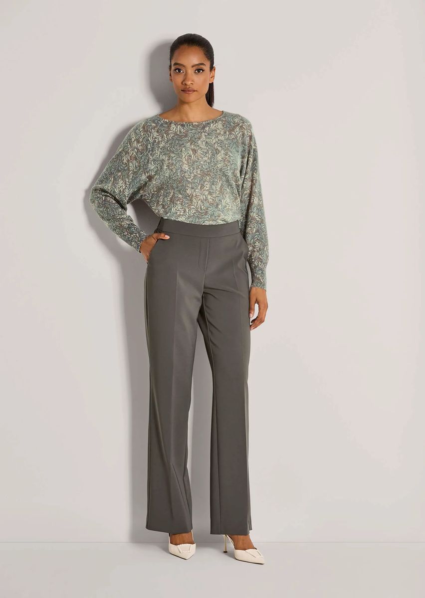 Elegante Schlupfhose mit weitem Bein