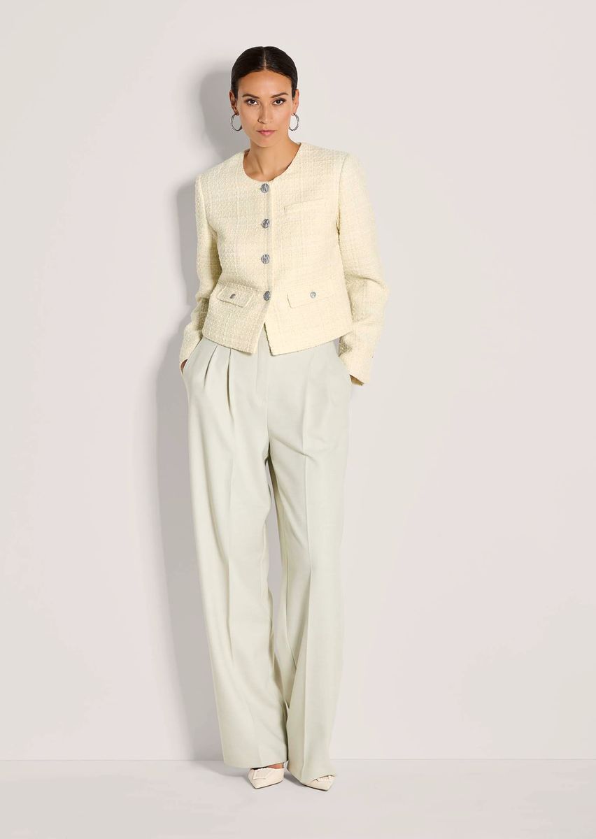 Eleganter Tweed-Kurzblazer