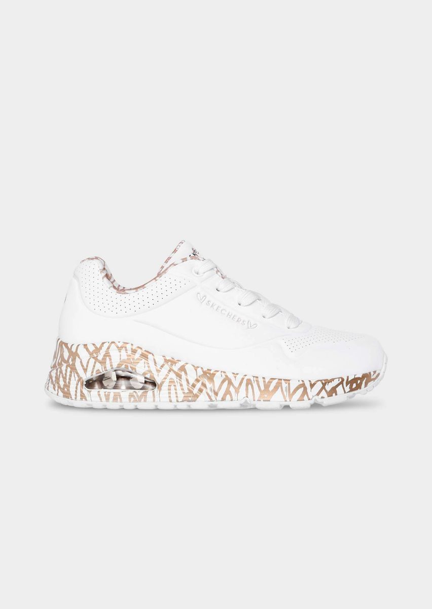 Skech-Air Sneaker mit Grafik-Print