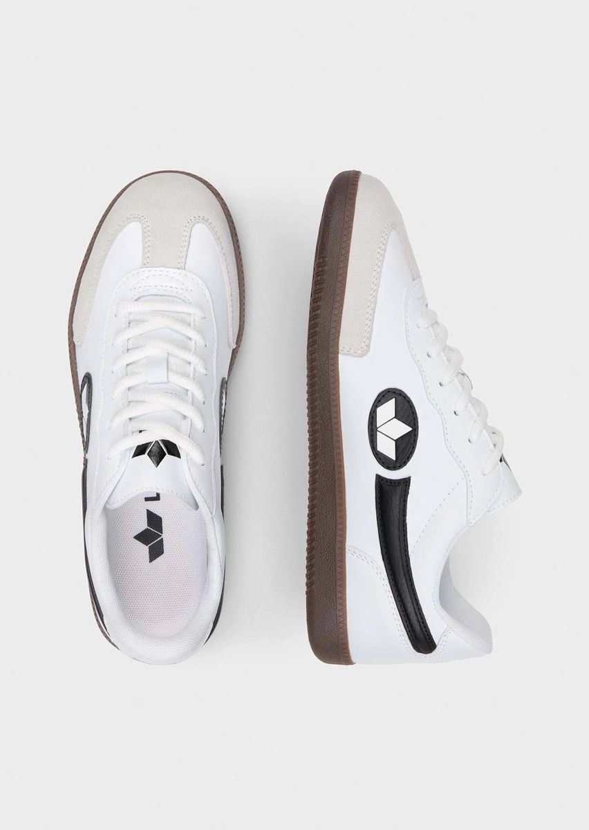 Retro-Sneaker mit Gummisohle