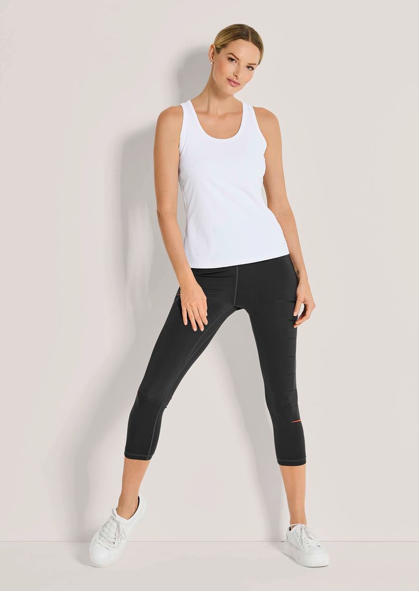 Klassisches geripptes Sport-Tanktop
