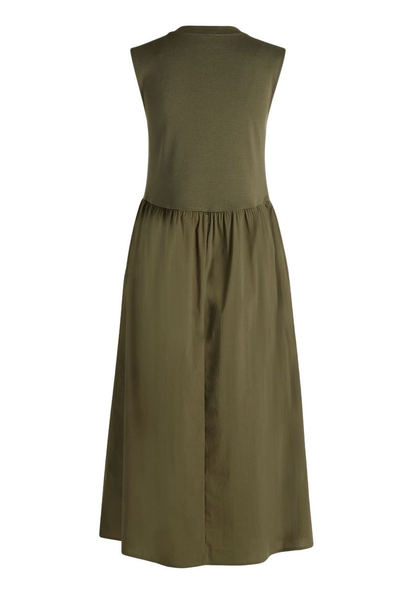 Lässiges A-Linien-Midikleid