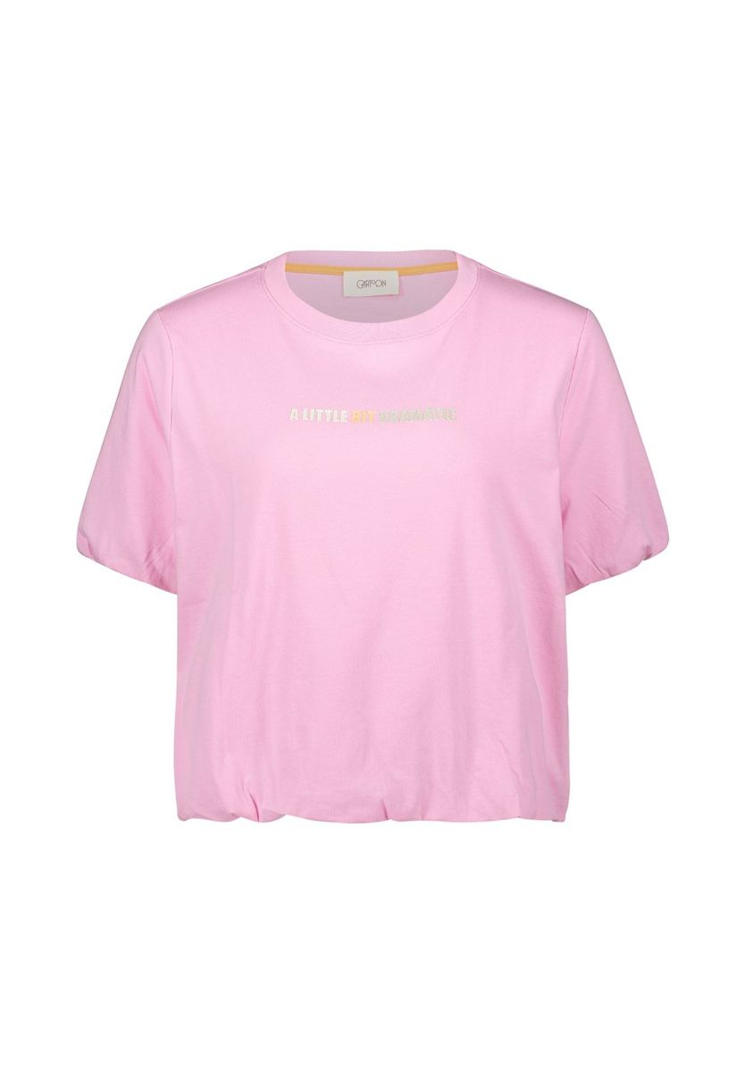 Locker geschnittenes Crop-Top aus Baumwolle